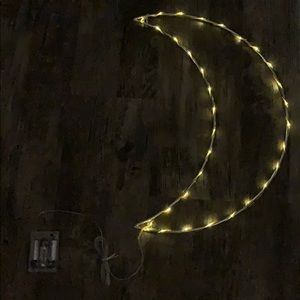 Urban Outfitters Moon Wall Decor- Gold